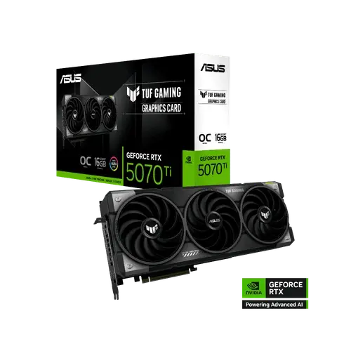 Placa De Video Asus Nvidia Geforce Tuf Rtx5070 Ti